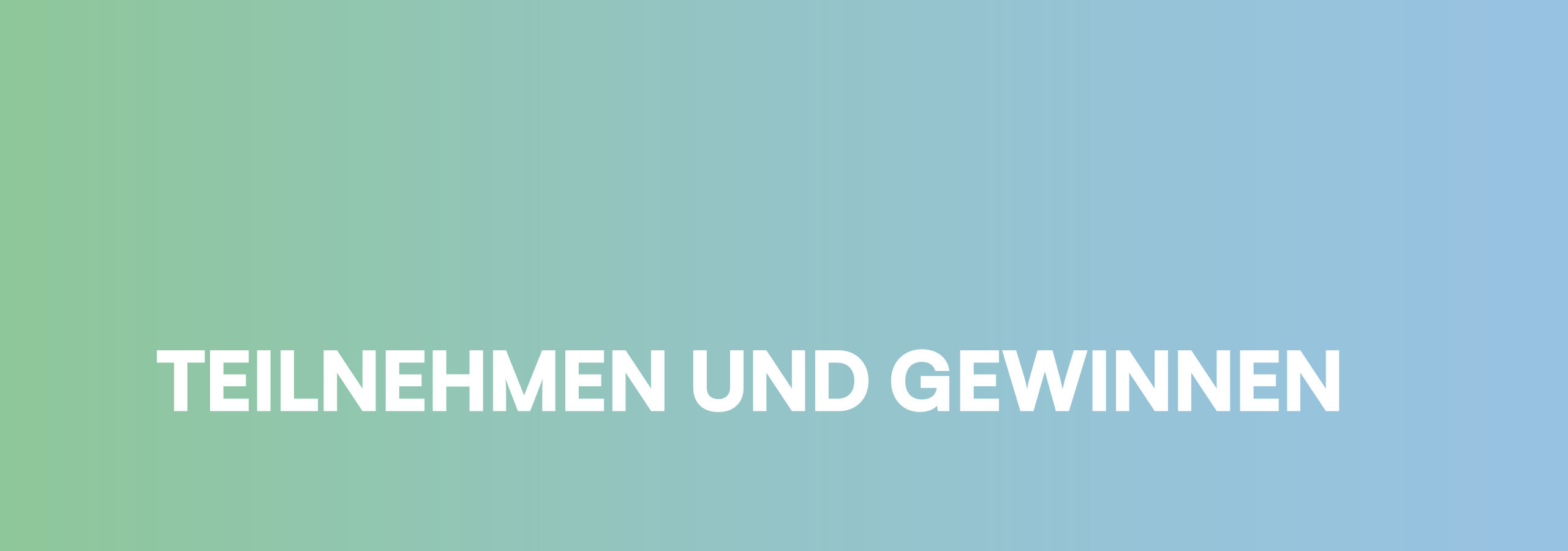 Teilnahmebedingungen